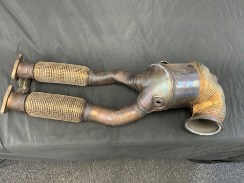 USED RS3 OEM DOWNPIPE