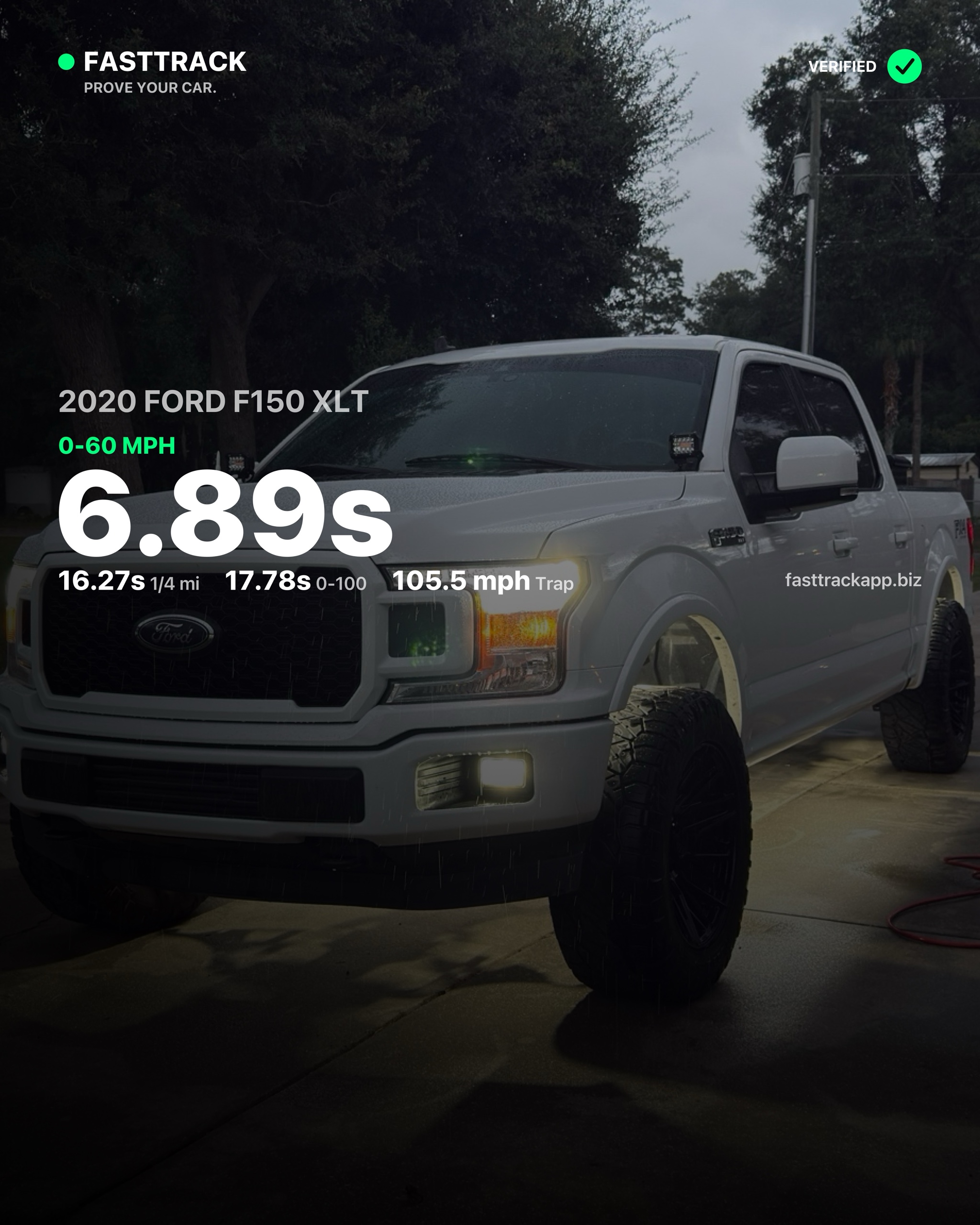 calrb's 2020 Ford F150, 6.56s 0-60