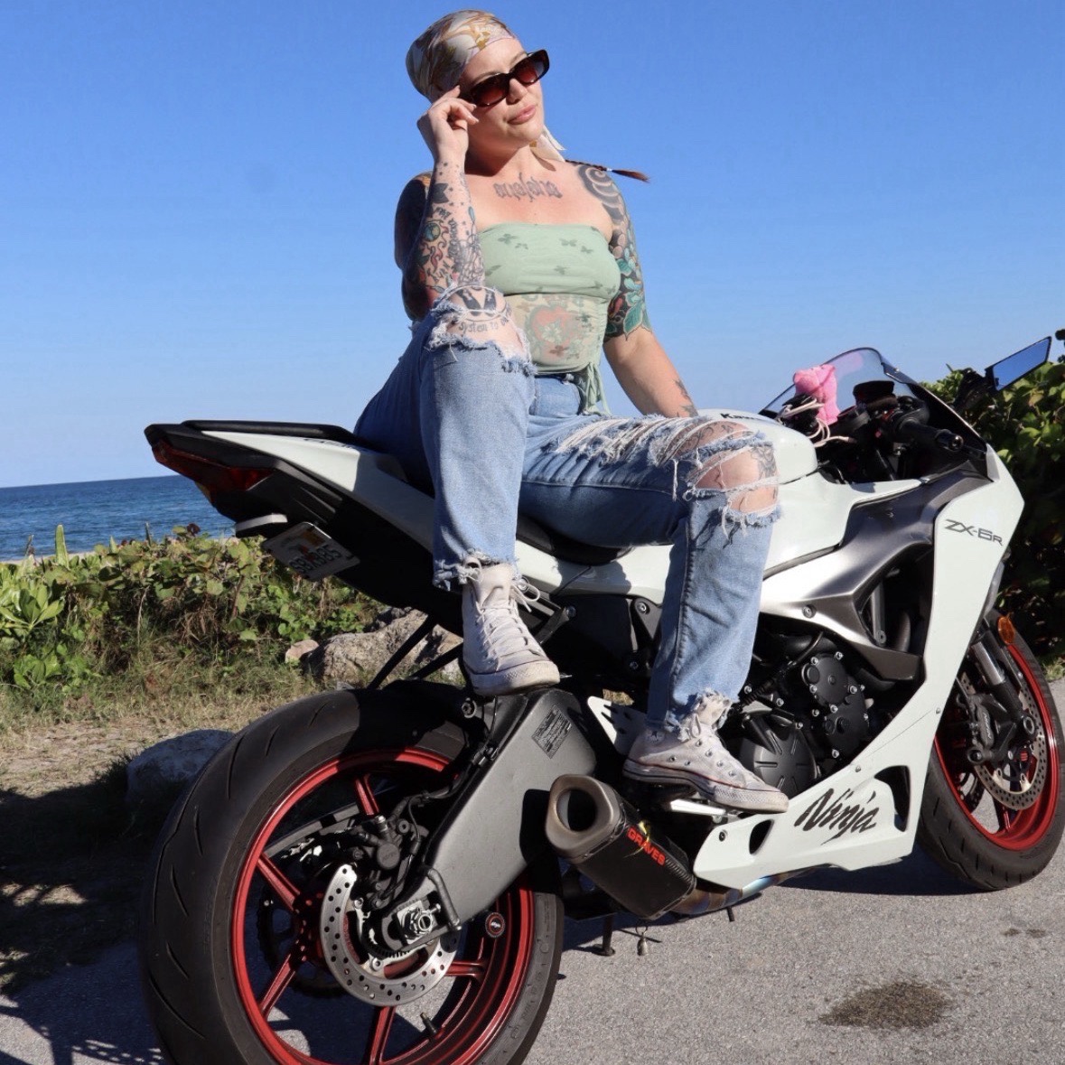 Isabella Alliston's 2025 Kawasaki Ninja Zx-6r