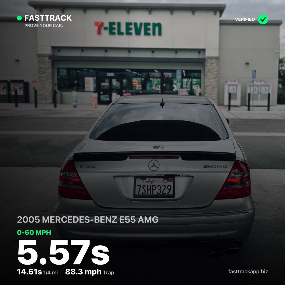 E55AMGH45's 2005 Mercedes-Benz E55, 5.30s 0-60