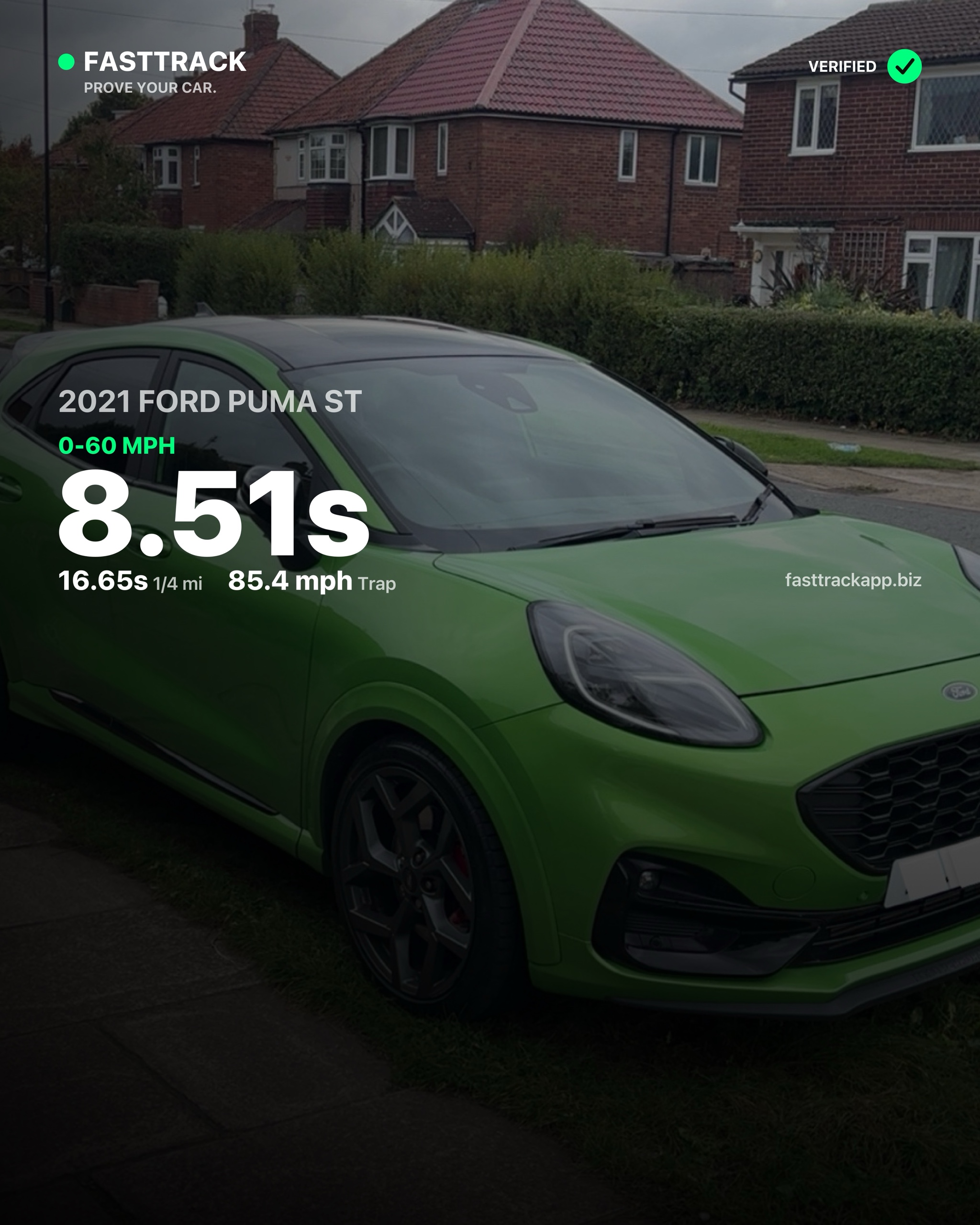 Dbx's 2021 Ford Puma, 7.99s 0-60