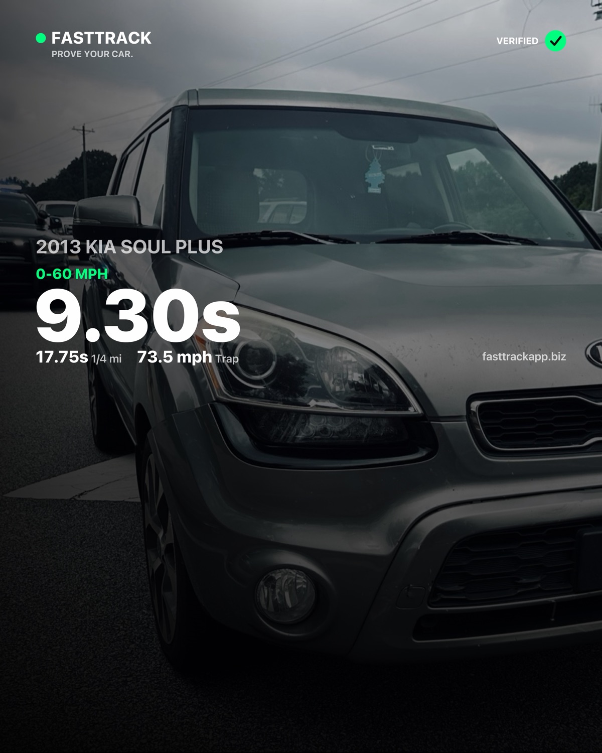 Landon 🗣️'s 2013 Kia Soul, 8.94s 0-60