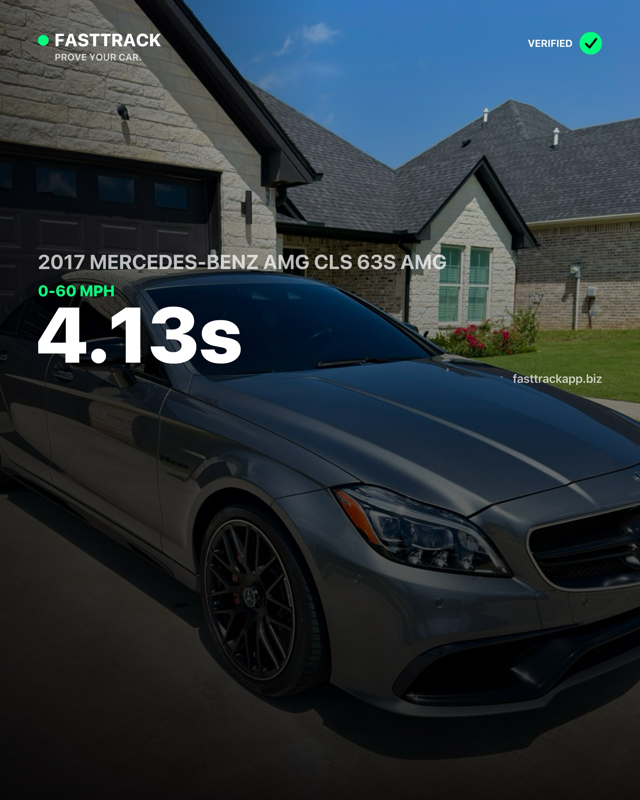 Mercedes Mike's 2017 Mercedes-Benz AMG CLS 63s, 3.70s 0-60