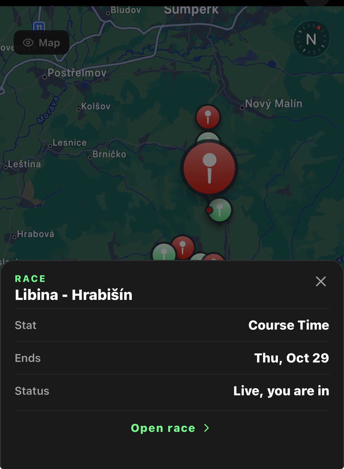 FastTrack 9.2.1: Races and events on your map